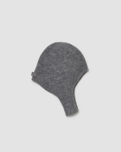 Gros Grain Hood in Grey