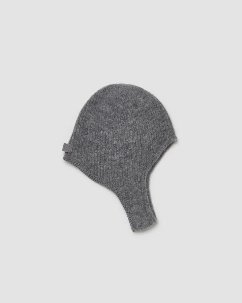 Gros Grain Hood in Grey