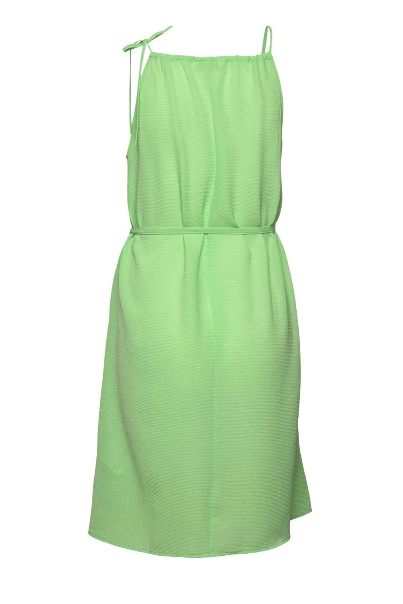 Рокля Onlnova Life Jess Dress Solid Ptm 15291264 14-0156 TCX summer green — снимка 2