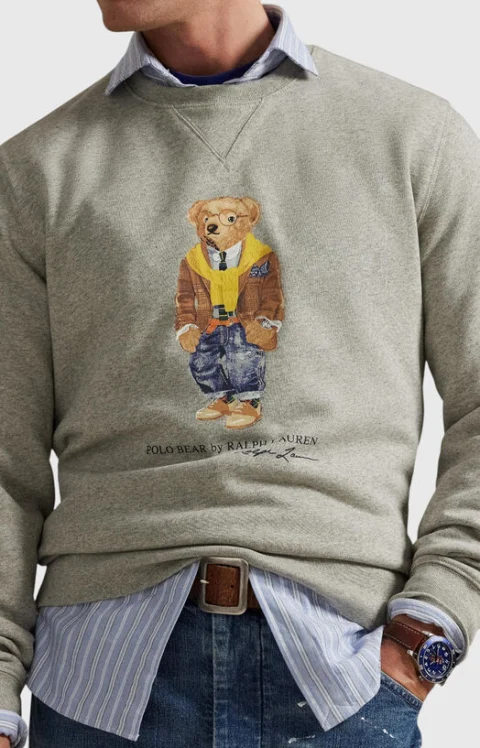 Суитшърт с Polo Bear принт — снимка 4