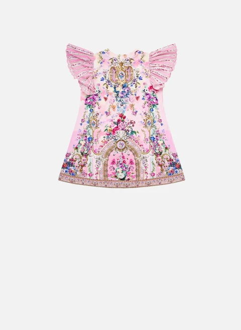 Рокля с принт 'Palatial pastels' Camilla Kids — снимка 2