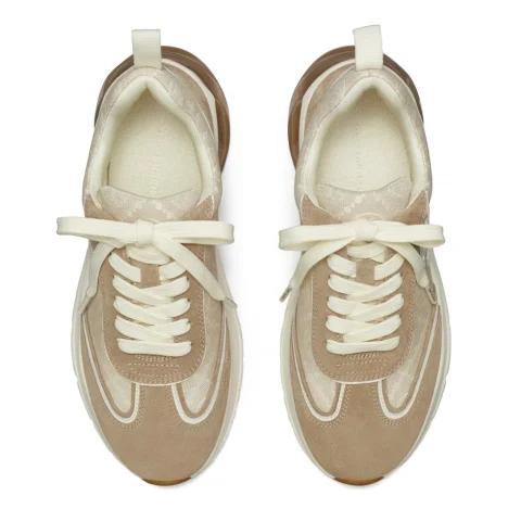 Дамски бежови маратонки TORY BURCH — снимка 7