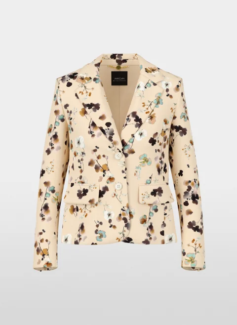 Сако с флорален принт Marc Cain Collections — снимка 5