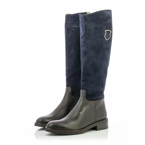 Офицерки CARLO FABIANI – E216-3664 NAVY/BROWN — снимка 3