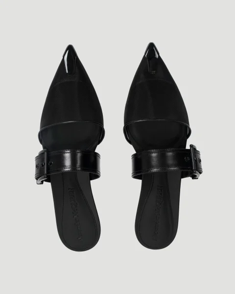 Pointed Flat Mules — снимка 3