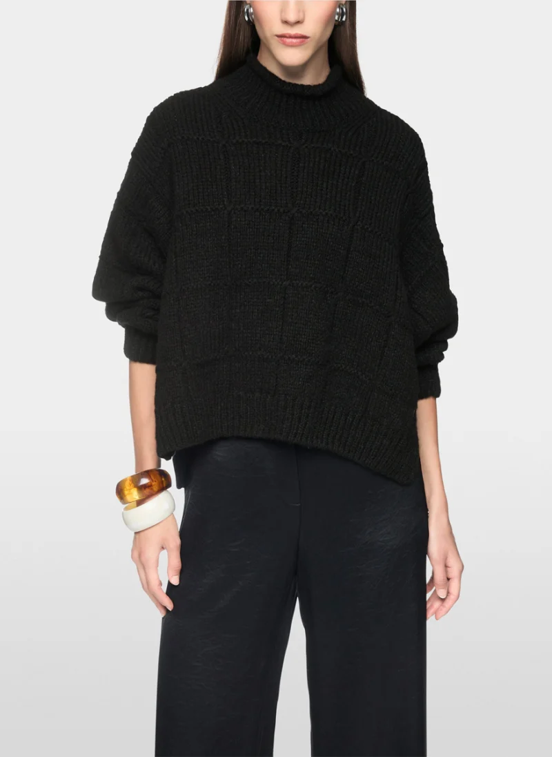 Пуловер с алпака 'Oversized fit' Marc Cain Collections