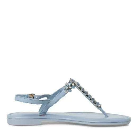 Дамски Равни Сандали TAMARIS – 1-28124-42-880 LIGHT BLUE — снимка 2