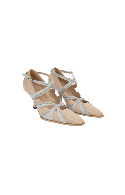 Beige Pumps — снимка 2