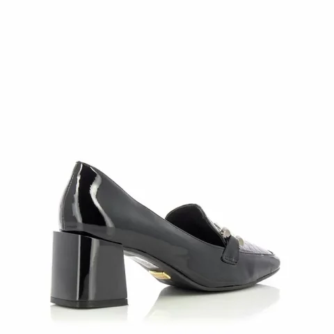 Токчета DONNA ITALIANA – 11373-610-798 VZ SEDA BLACK MA — снимка 3