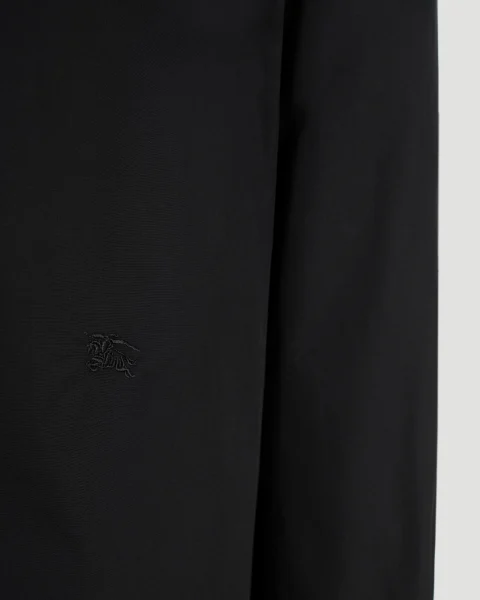 Cotton Shirt in Black — снимка 3