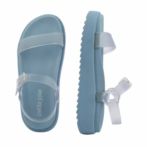 Дамски Плажни Сандали PETITE JOLIE – PJ7373 SENSE LIGHT BLUE — снимка 5