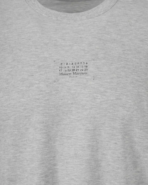 Stamp Logo T-Shirt in Grey — снимка 2