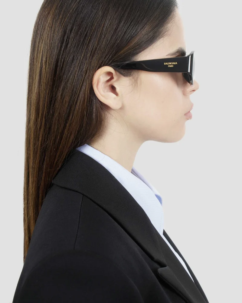 Tuesday Round Sunglasses in Black — снимка 3
