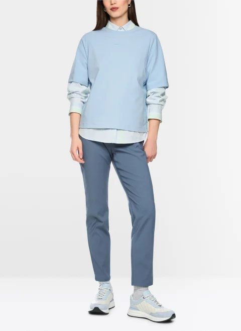 Тишърт с кантове Marc Cain Sports — снимка 2