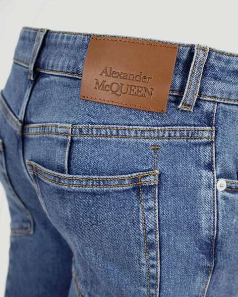 Front Seam Skinny Jeans — снимка 4
