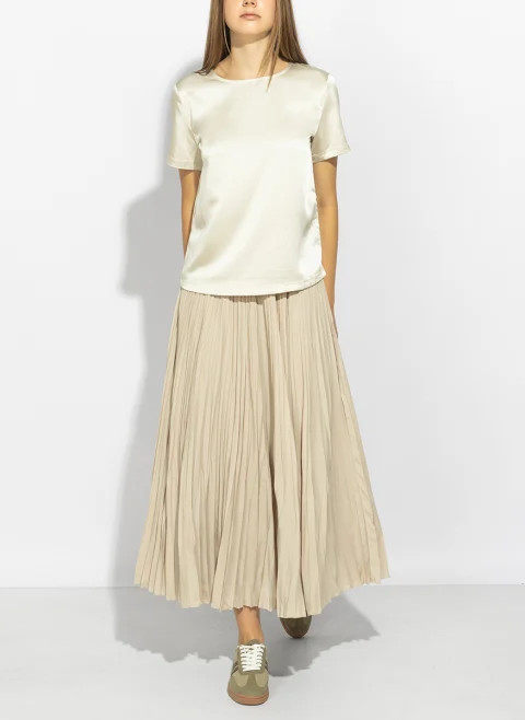 Блуза от сатенирана материя Weekend Max Mara Wkdgilbert — снимка 1