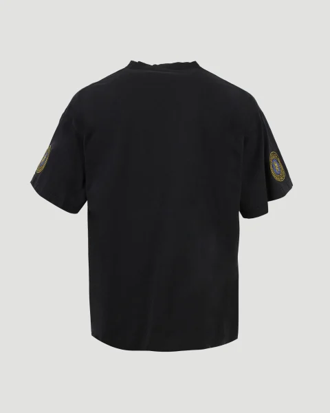 Uniform Merch Oversized T-Shirt in Black Faded — снимка 2