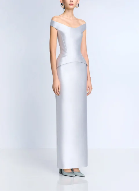 Рокля с 'Off-the-shoulder' дизайн 'Pieta' Solace London — снимка 5