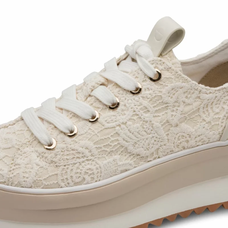 Дамски Гуменки TAMARIS – 1-23731-41-474 IVORY MACRAMEE — снимка 4