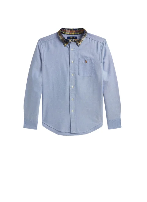 Риза с кариран мотив Ralph Lauren Kids 7-14