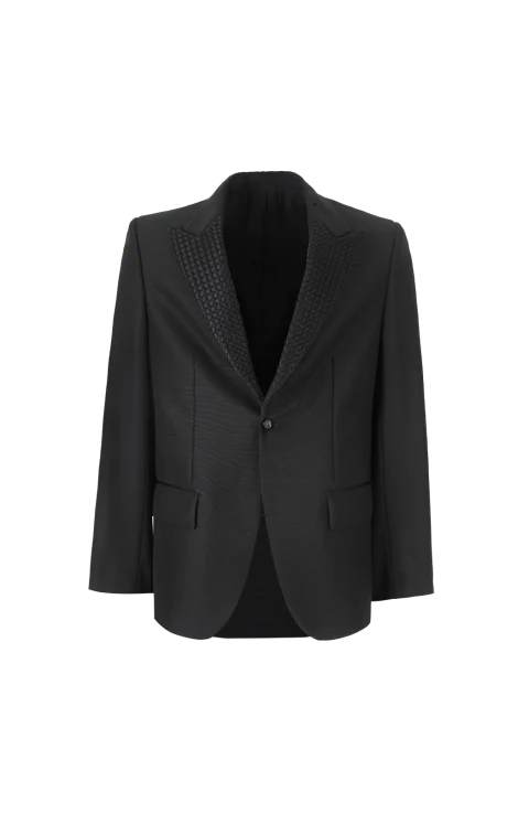 Mohair And Wool Jacket in Black