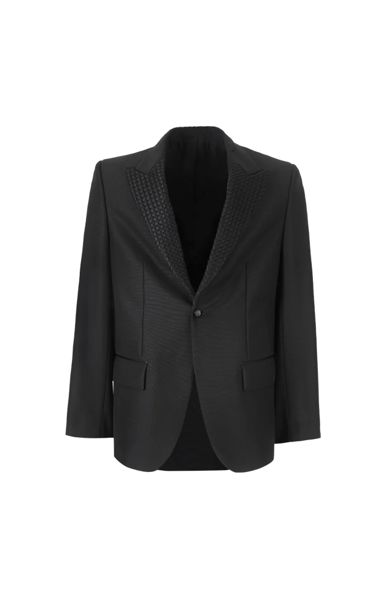 Mohair And Wool Jacket in Black