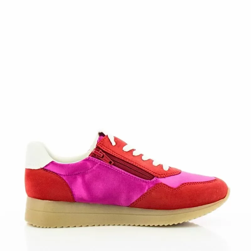 Дамски Сникърс Jana Softline – Jana Softline RED/FUCHSIA — снимка 2