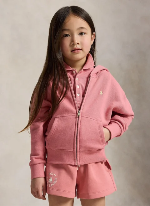 Суитшърт с качулка Ralph Lauren Kids 2-6
