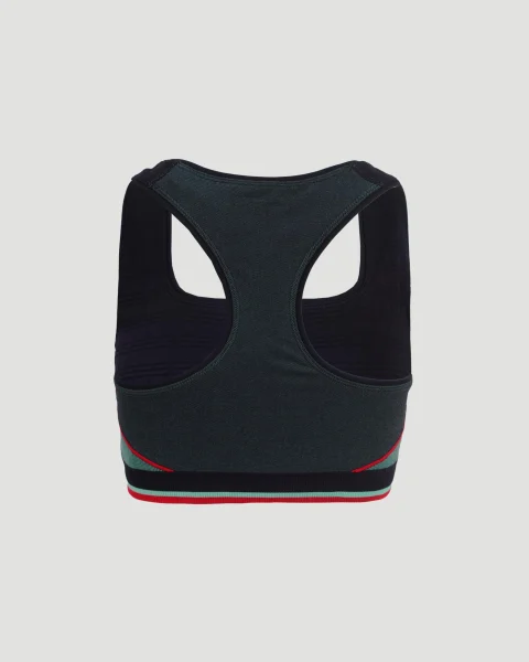 Seamless Sports Bra in Black — снимка 3
