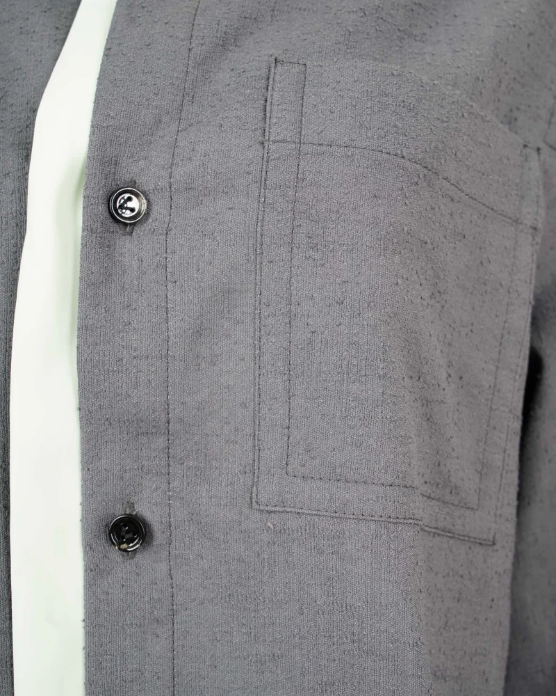 Relaxed Fit Double Layer Cotton Shirt — снимка 4
