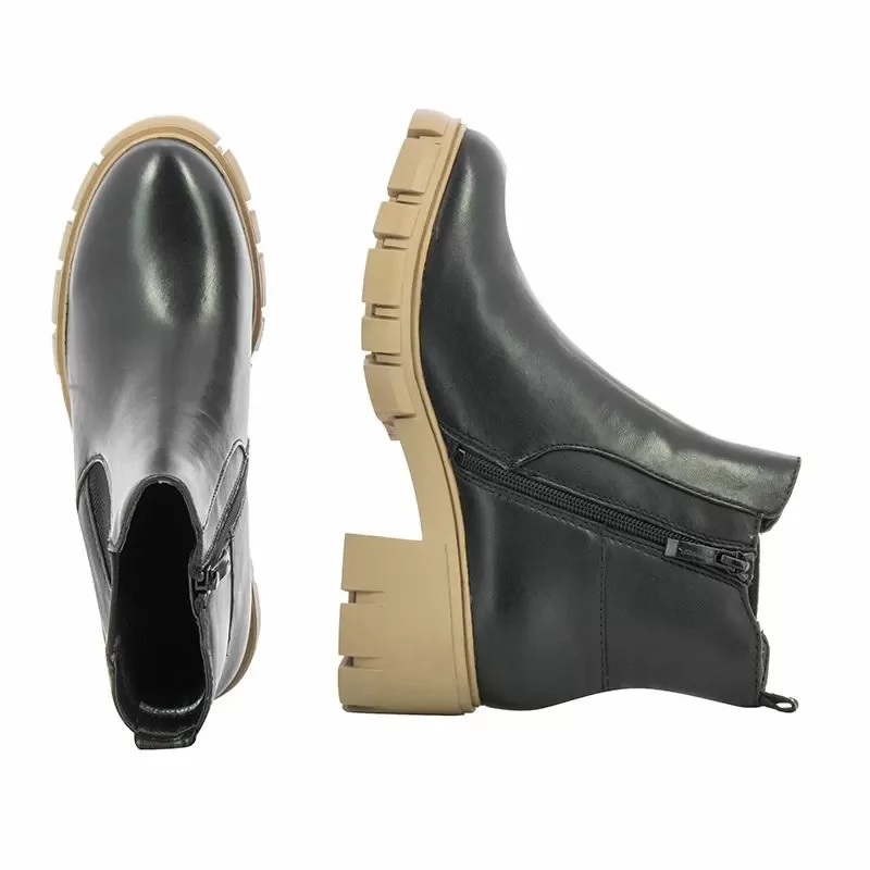 Дамски Кубинки TAMARIS – 1-25419-41 098 BLACK COMB — снимка 5
