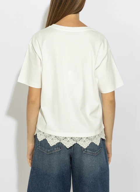 Тишърт 'Boxy fit' Weekend Max Mara Wkdsala — снимка 11