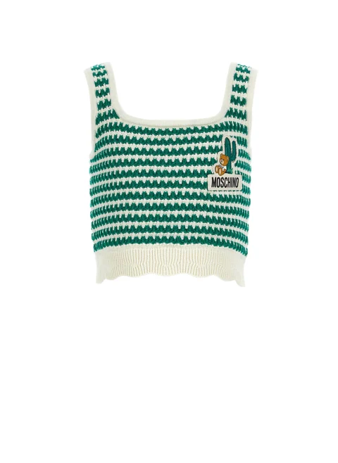 Раирана жилетка Moschino Kids — снимка 2