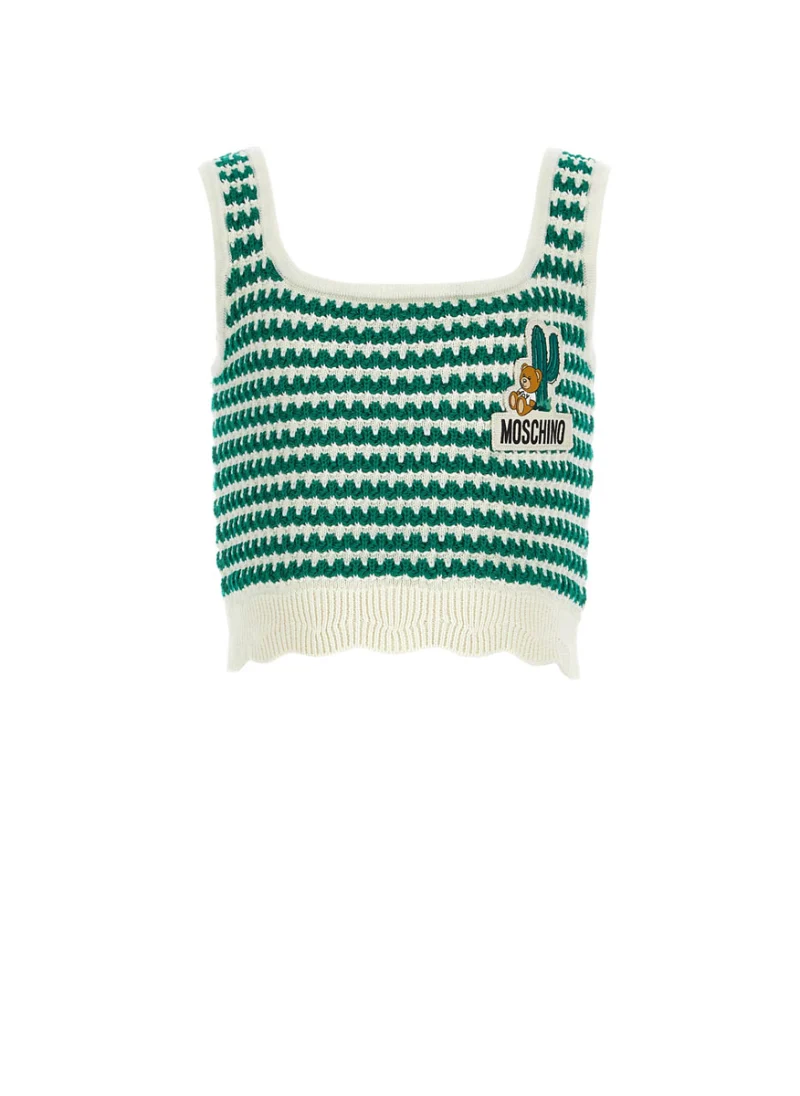 Раирана жилетка Moschino Kids — снимка 2