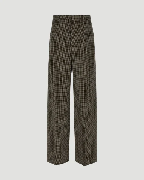 Large Tailored Pants in Khaki/brown