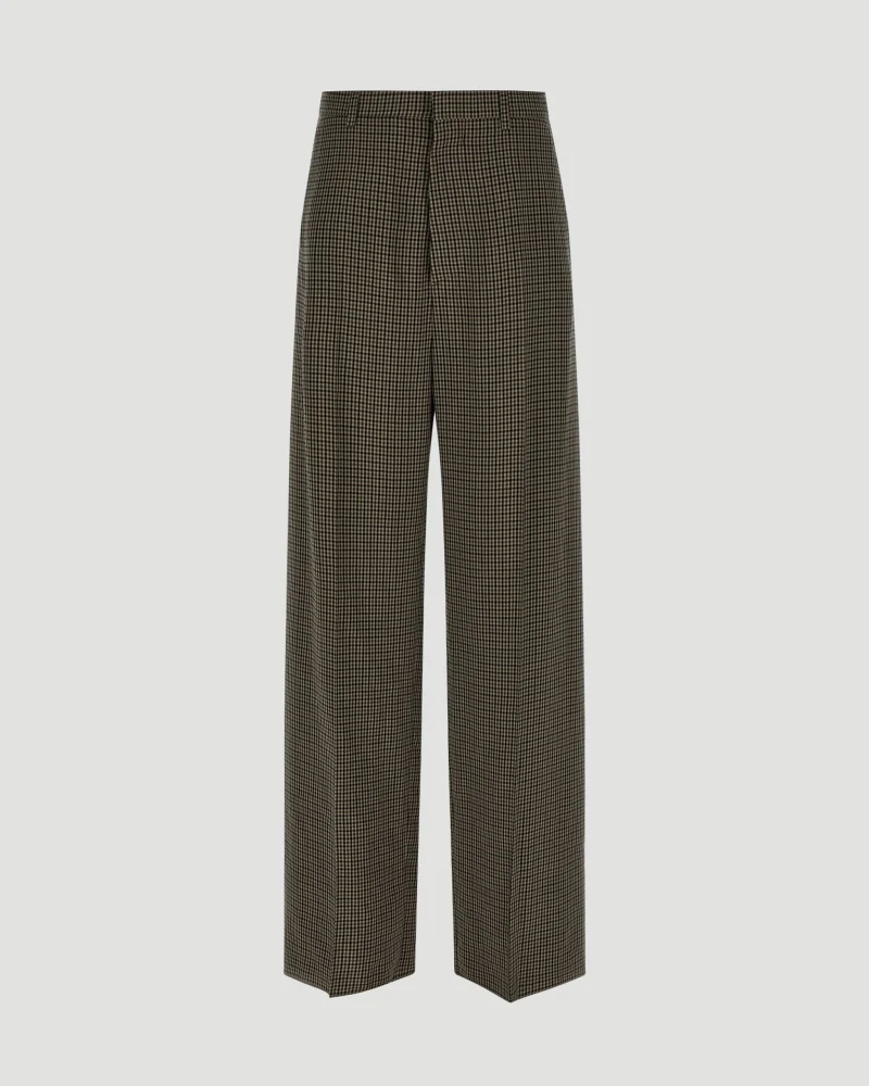 Large Tailored Pants in Khaki/brown