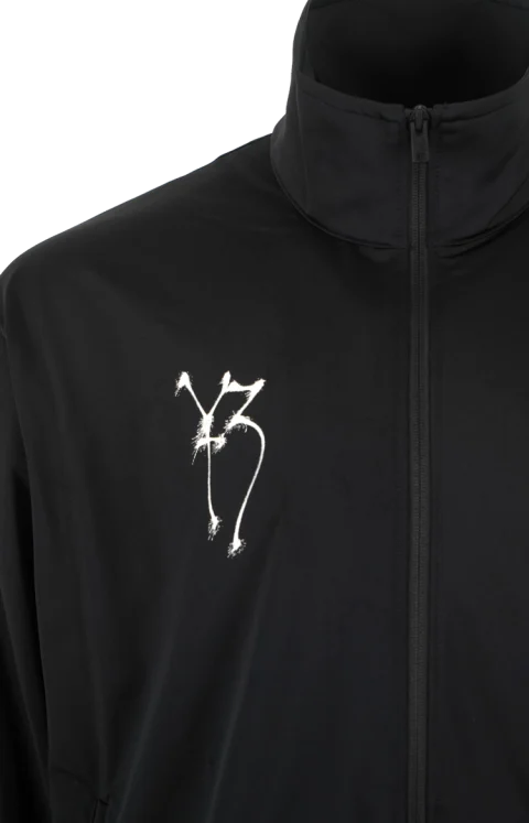 Chito Graphic Track Top in Black — снимка 5