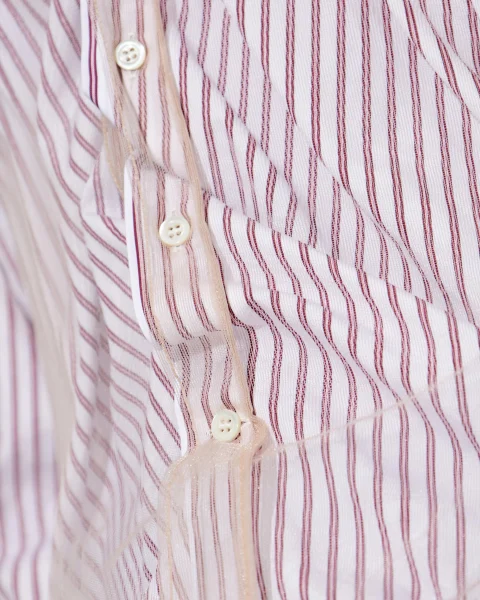 Layered Tulle Shirt — снимка 2