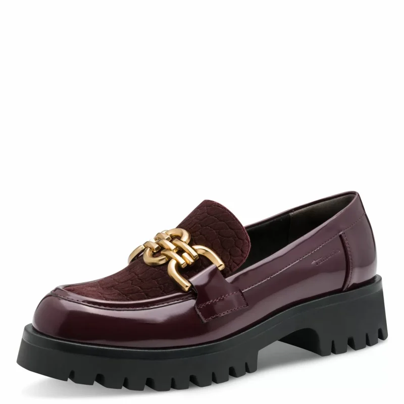Дамски Лоуфър TAMARIS – 1-24759-45-537 MERLOT — снимка 3
