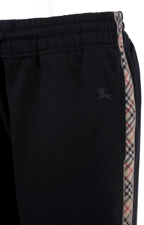 Check Trim Cotton Track Pants — снимка 2