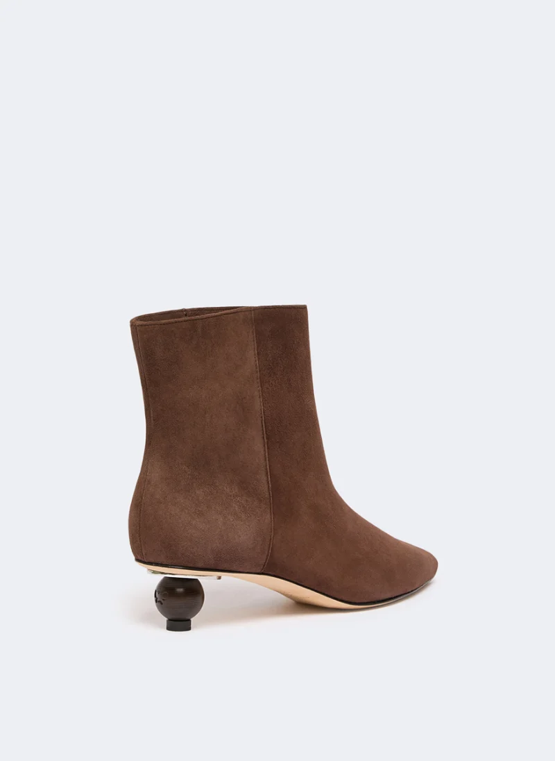 Велурени боти Weekend Max Mara Wkacapanna — снимка 3