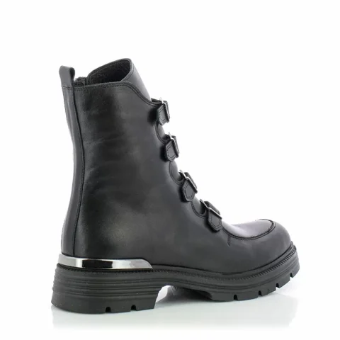 Дамски Кубинки CARLO FABIANI – 26103856 BLACK — снимка 2
