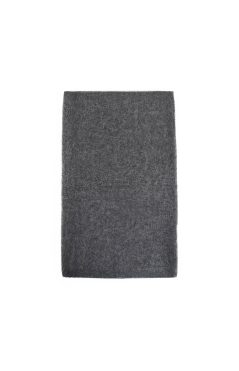Larry Wool Blend Snood in Anthracite