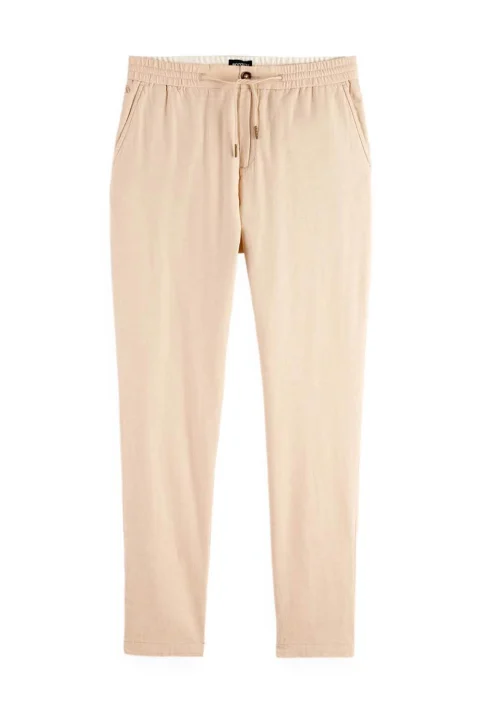Панталон Warren-Linen Twill Jogger 179979 SC270 soft camel