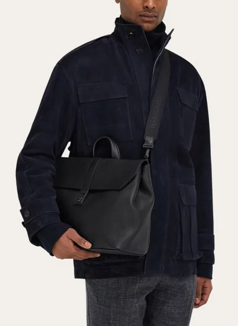 Кожена чанта '3 In 1' Ferragamo — снимка 8