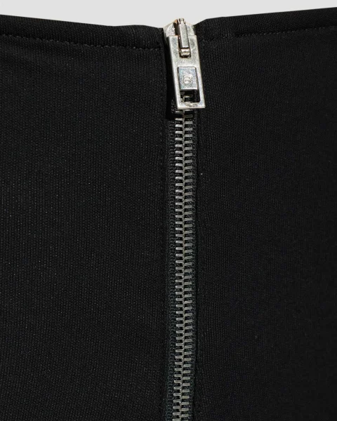 Mid-Rise Zip Pant in Jersey — снимка 2