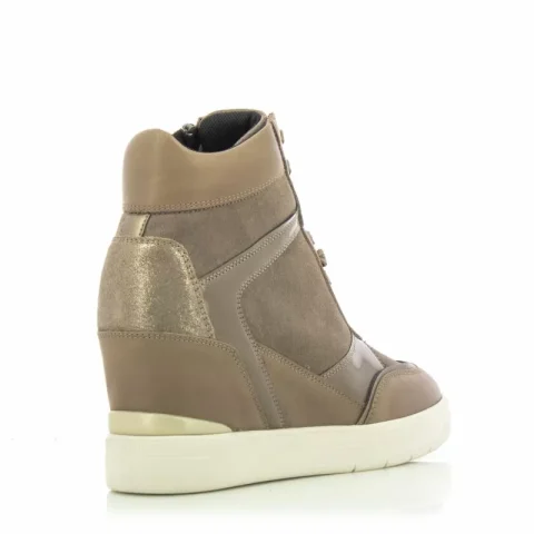 Дамски Сникърс GEOX – D35PRB D MAURICA DK TAUPE — снимка 2