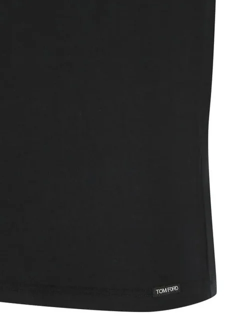 Тишърт с памук Tom Ford — снимка 2