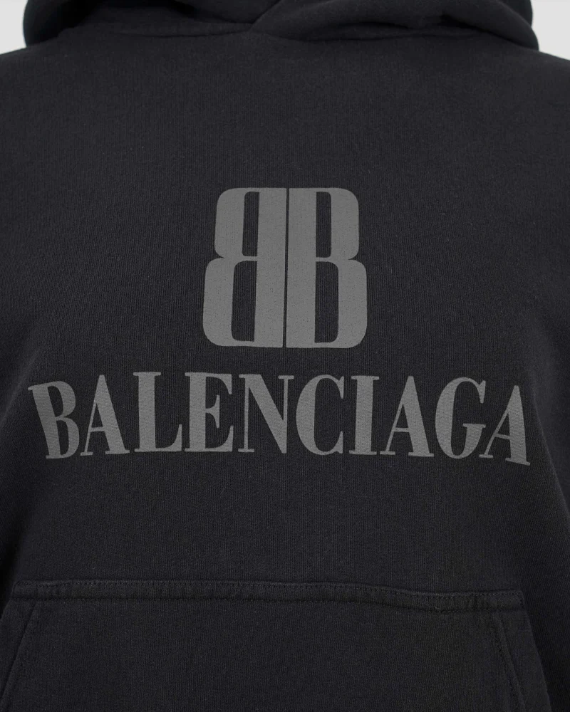Nano BB Hoodie Medium Fit in Black Faded — снимка 2
