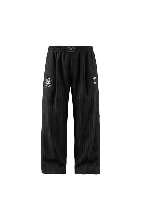 Pinstripe Pants in Black